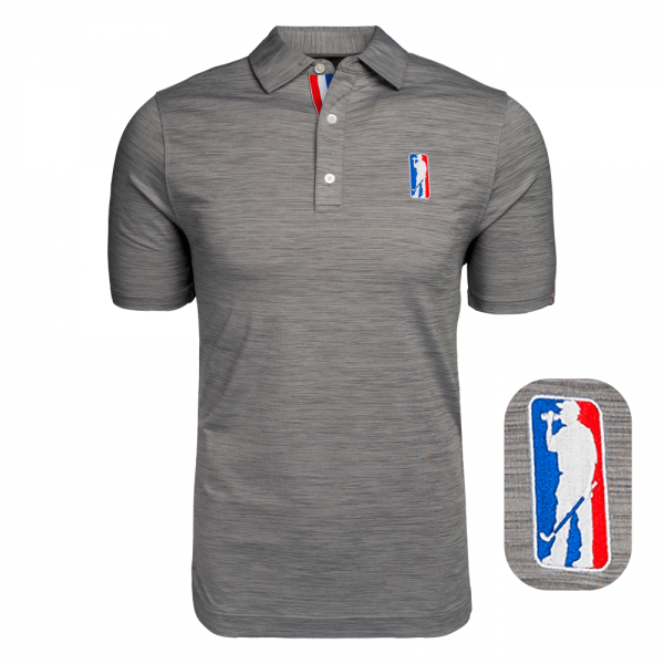 Amateur Golf Tour Polo - Grey Medium - Image 2